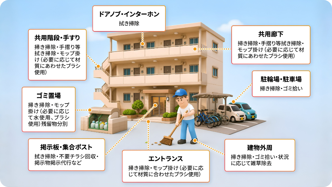 定期清掃業務仕様